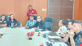 Komisi III Adakan Rapat Banggar Dengan Dirut PUD Pasar