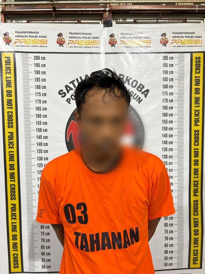 Polres Simalungun Bekuk Bandar Sabu, 32,75 Gram Sabu Diamankan