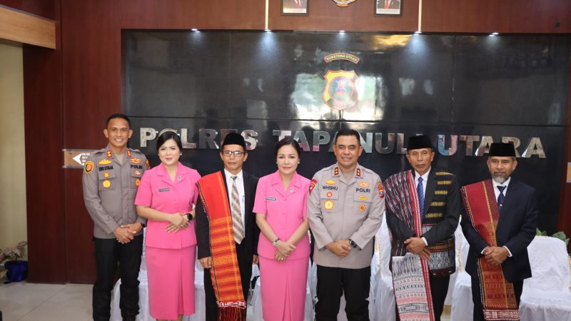 Kapolda Sumut Kunjungi Polres Tapanuli Utara, Tekankan Sinergi dan Pelayanan Prima