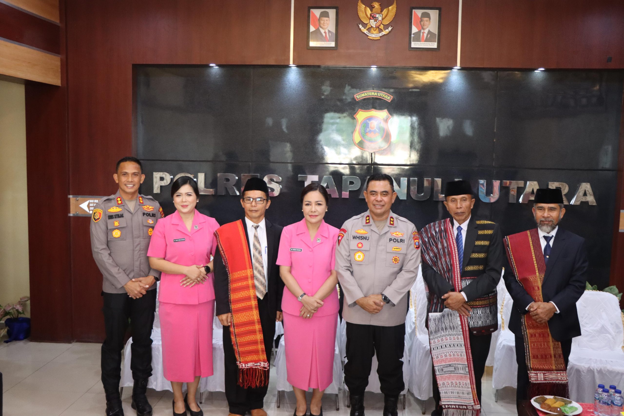 Kapolda Sumut Kunjungi Polres Tapanuli Utara, Tekankan Sinergi dan Pelayanan Prima