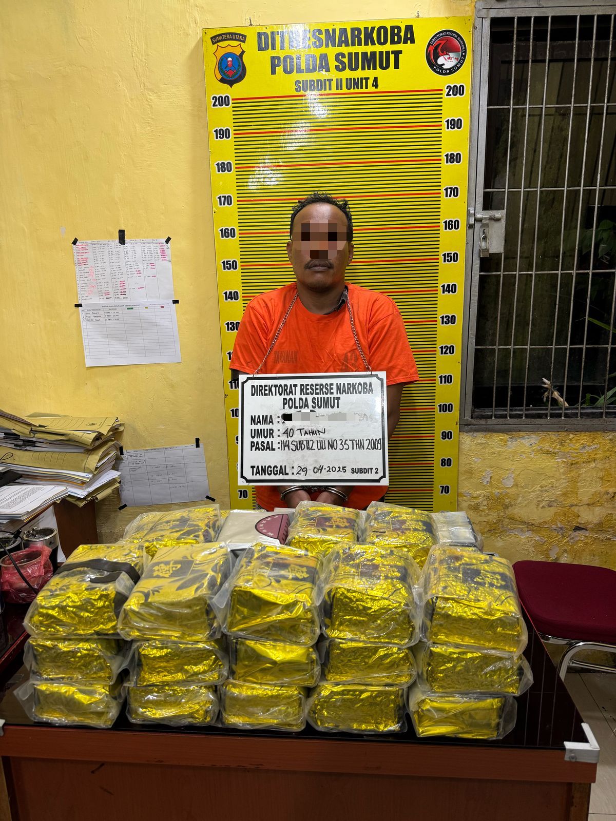 Polda Sumut Bongkar 72 Kg Sabu di Gudang Rumah dan Mobil, Komunikasi via Aplikasi Zangi