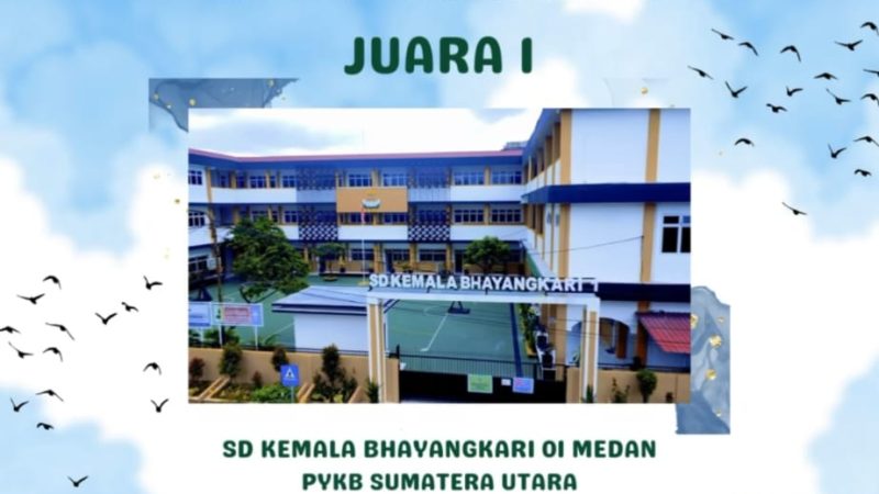 SD Kemala Bhayangkari 01 Medan dan TK Kemala Bhayangkari 08 Asahan Raih Juara 1 penilaian sekolah