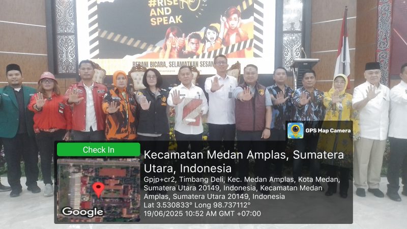 Bareskrim Polri Gelar Kampanye Bertajuk Rise and Speak di Aula Tribrata Poldasu