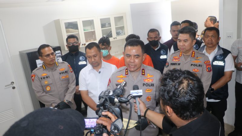 Kado HUT Bhayangkara ke-79: Polda Sumut Bongkar Pabrik Liquid Vape Mengandung Narkotika Senilai Rp300 Miliar