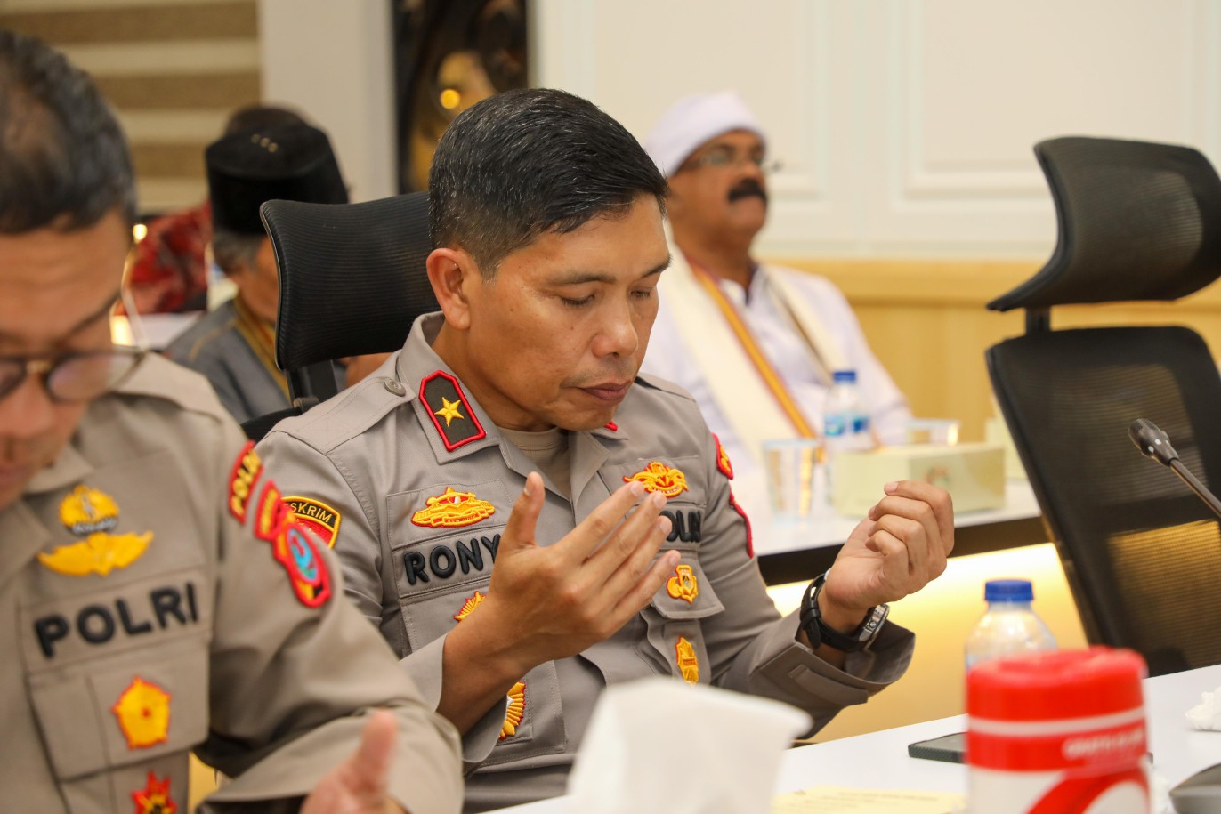 Polda Sumut Gelar Doa Bersama Lintas Agama Sambut Hari Bhayangkara ke-79, Perkuat Kerukunan dan Kebersamaan