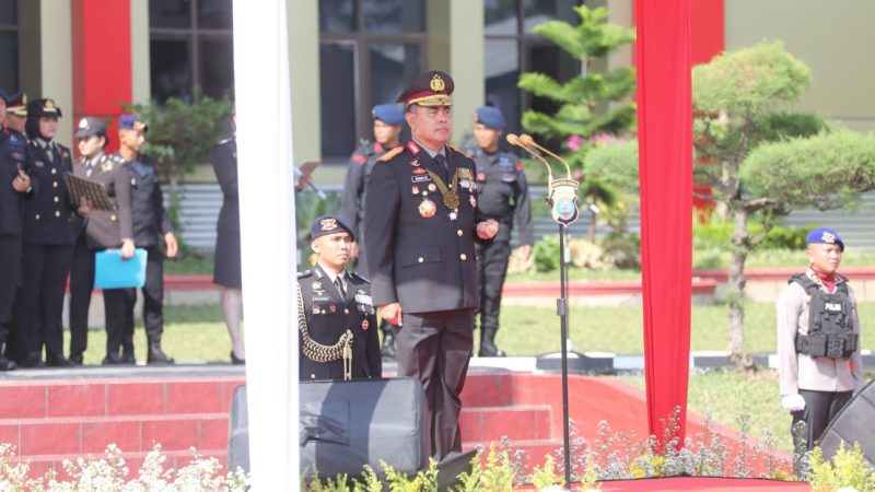 Polda Sumut Gelar Upacara Peringatan Hari Bhayangkara ke-79, Tegaskan Komitmen Melayani dan Berbenah