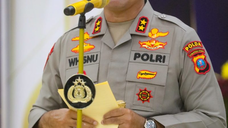 Sertijab Pejabat Utama dan Kapolres, Kapolda Sumut Tekankan Loyalitas dan Semangat Kebersamaan