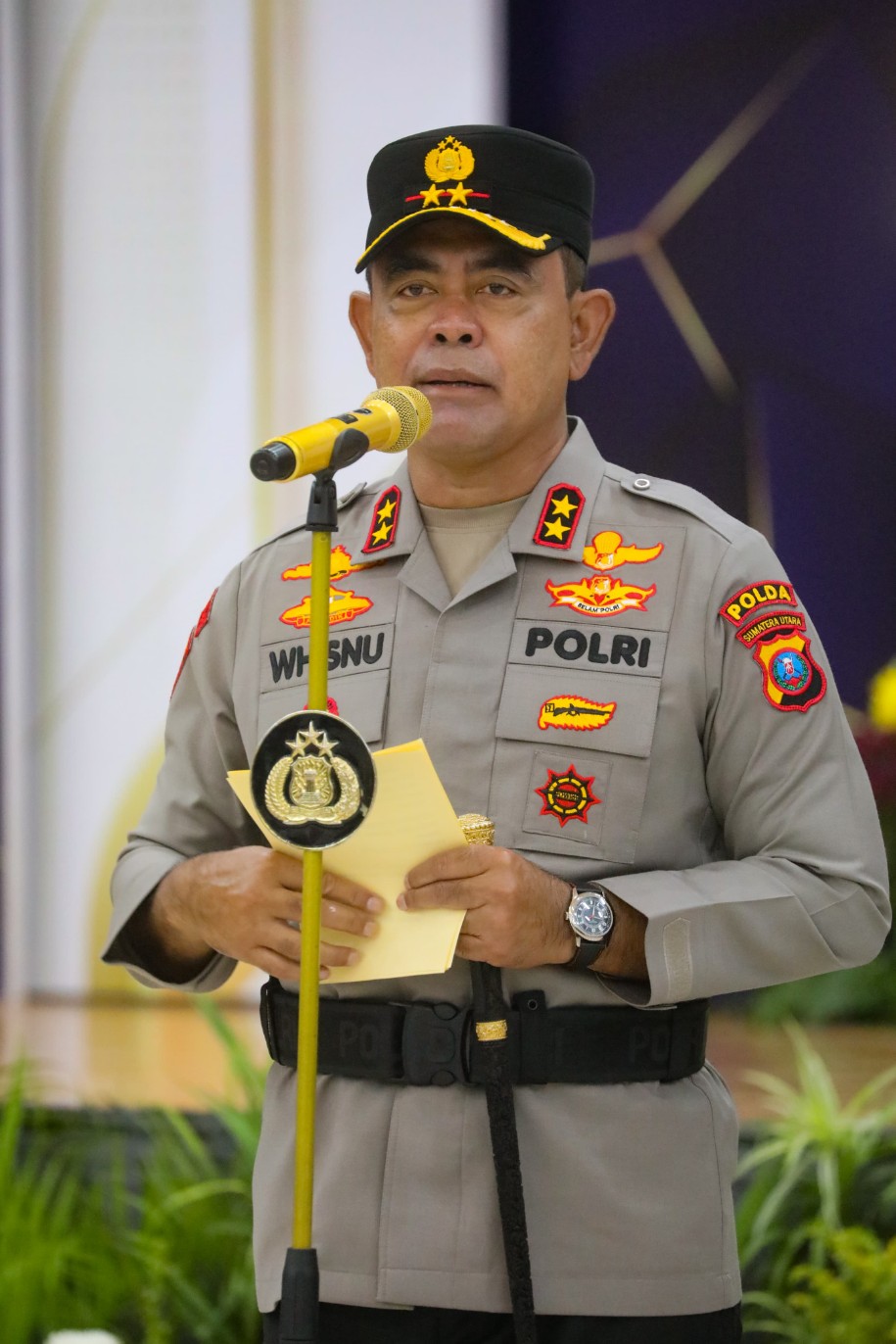 Sertijab Pejabat Utama dan Kapolres, Kapolda Sumut Tekankan Loyalitas dan Semangat Kebersamaan