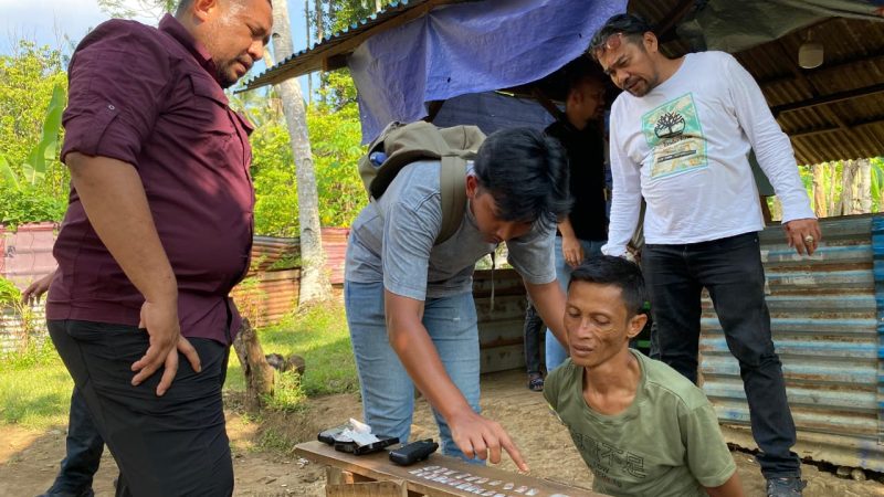 Polrestabes Medan Gerebek Sarang Narkoba di Desa Durin Simbelang, 26 Paket Sabu Diringkus