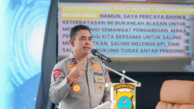 Kapolda Sumut Tekankan Respons Cepat dan Humanis, Polri Harus Jadi Wajah Kepercayaan Publik