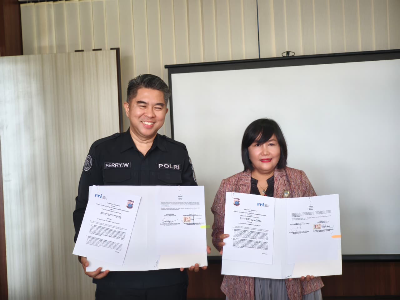 Polda Sumut dan RRI Medan Jalin Kerja Sama Strategis Lewat Program Halo Polisi
