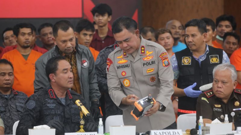 Polda Sumut Musnahkan Barang Bukti Narkoba Dengan Nilai Fantastis, Selamatkan Lebih dari Jutaan Jiwa