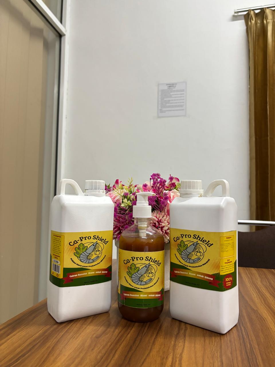 CA-PROSHIELD, Produk Imunostimulan Alami Karya Mahasiswa UMSU Inovasi UMSU untuk Petambak Udang Vanname