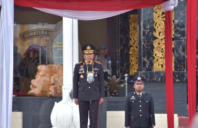 Polda Sumut Gelar Upacara Hari Kesaktian Pancasila, Teguhkan Semangat Persatuan dan Nasionalisme