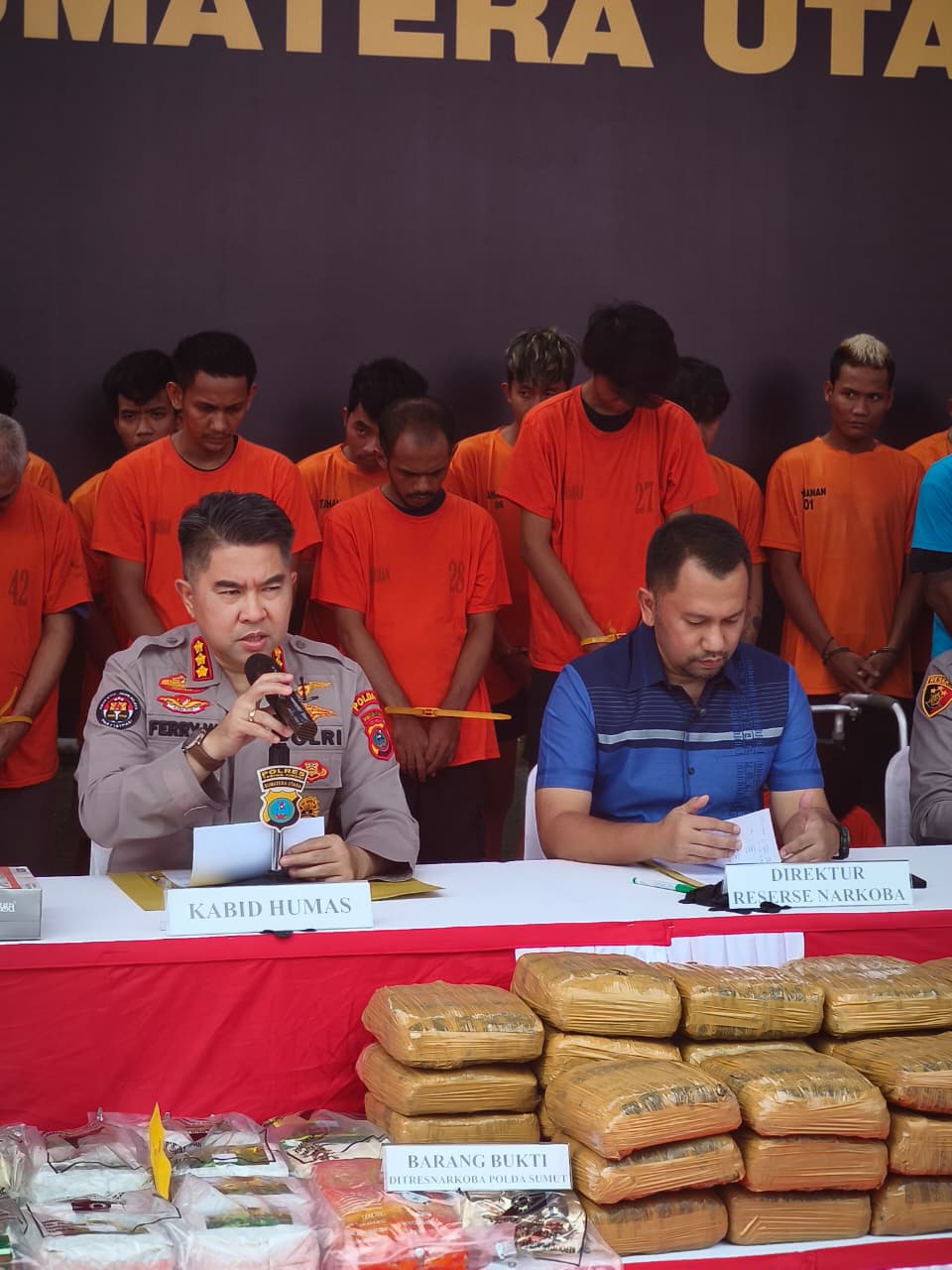 Polda Sumut Ungkap 862 Kasus Narkotika di Tiga Wilayah, Selamatkan Jutaan Jiwa