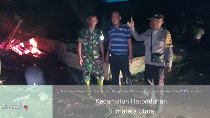 Cepat Tanggap! Polsek Tanah Jawa Langsung Gerak, Pelaku Pembakaran Rumah Diamankan dalam Hitungan Jam