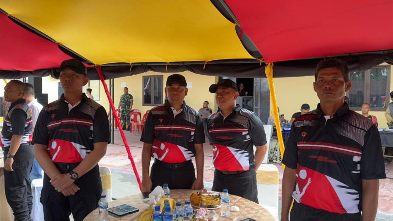 Semarak HUT ke-80 Korps Brimob Polri, 24 Tim Pelajar Se-Pematangsiantar dan Simalungun Adu Taktik di Turnamen Bola Voli