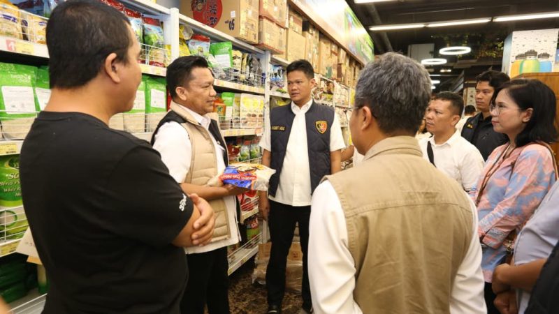 Tim Satgas Pangan Pusat dan Polda Sumut Sidak Harga Beras di Sejumlah Pasar Medan