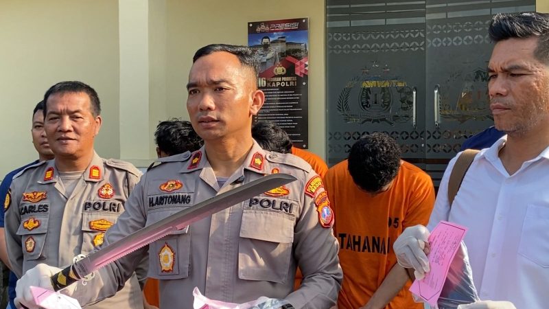 Polsek Medan Baru Ungkap Komplotan Begal Sadis, 3 Pelaku Ditangkap sudah 14 Kali Beraksi di Medan