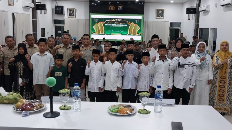 Safari Kebangsaan, Polda sumut di Wilayah Hukum Polres Langkat Ajak Masyarakat Perkuat Sinergi Jaga Kamtibmas