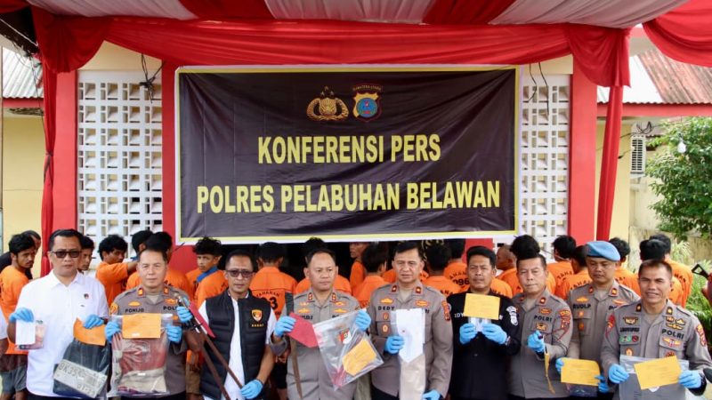 Kapolres Pelabuhan Belawan Beri Ultimatum: Tidak Ada Tempat Bagi Pelaku Kejahatan di Belawan