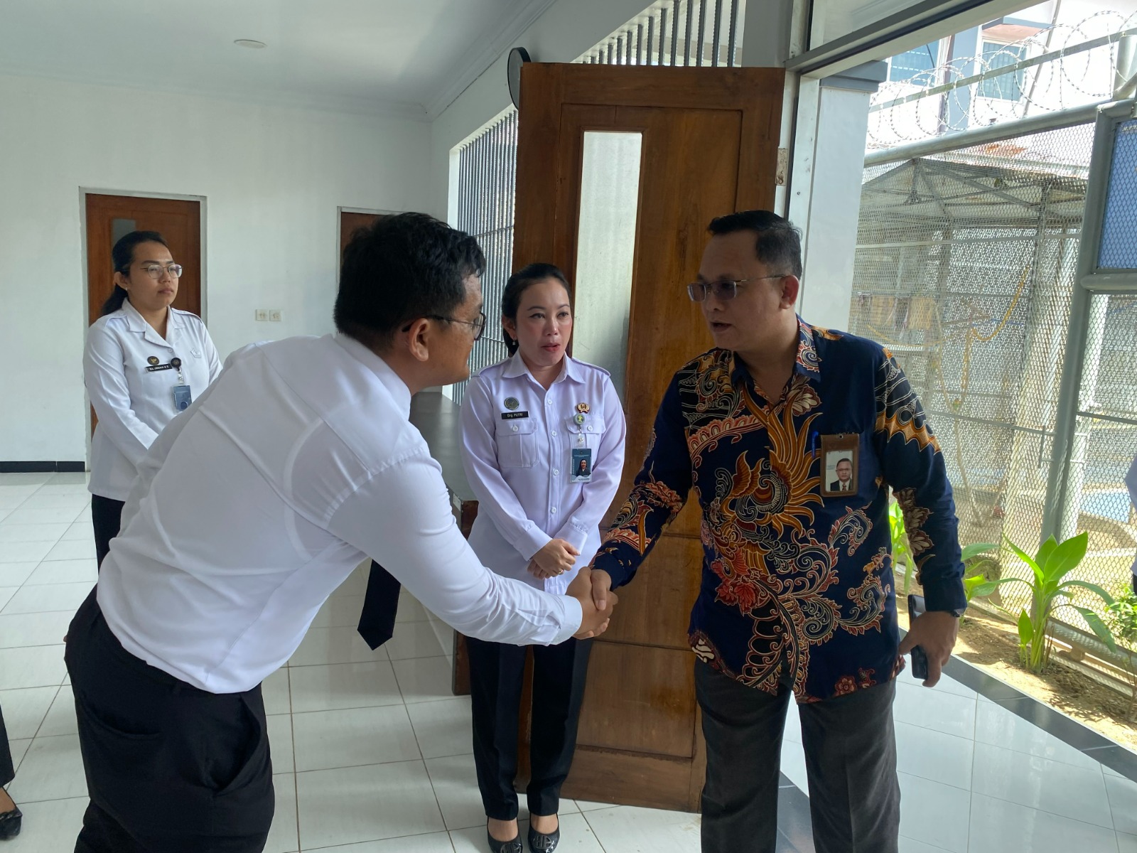 KEPALA OMBUDSMAN RI PERWAKILAN KEPRI TINJAU LANGSUNG PELAYANAN DI RUTAN KELAS IIA BATAM