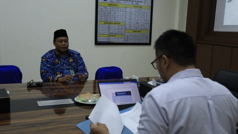 Lapas Batam Jalani Penilaian Maladministrasi Pelayanan Publik Tahun 2025 ,Oleh Ombudsman Kepri