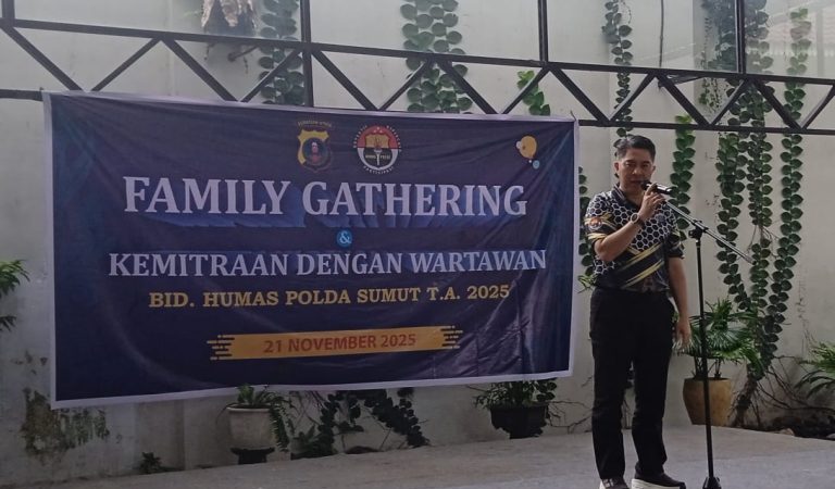 Humas Polda Sumut Gelar Family Gathering Bersama Insan Pers
