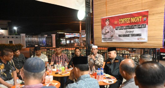 Bangun Komunikasi Terbuka, Kapolres Labusel Gelar “NGOPI KAMTIBMAS” Bersama Masyarakat Torgamba