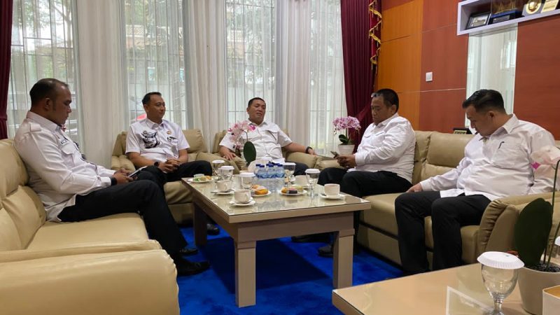 Perkuat Koordinasi dan Sinergi, Kalapas Batam Kunjungi BIN Daerah Kepulauan Riau