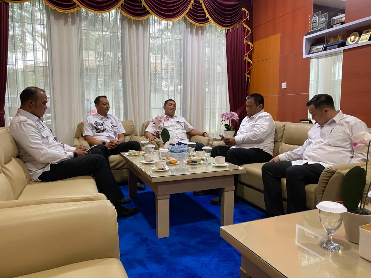 Perkuat Koordinasi dan Sinergi, Kalapas Batam Kunjungi BIN Daerah Kepulauan Riau