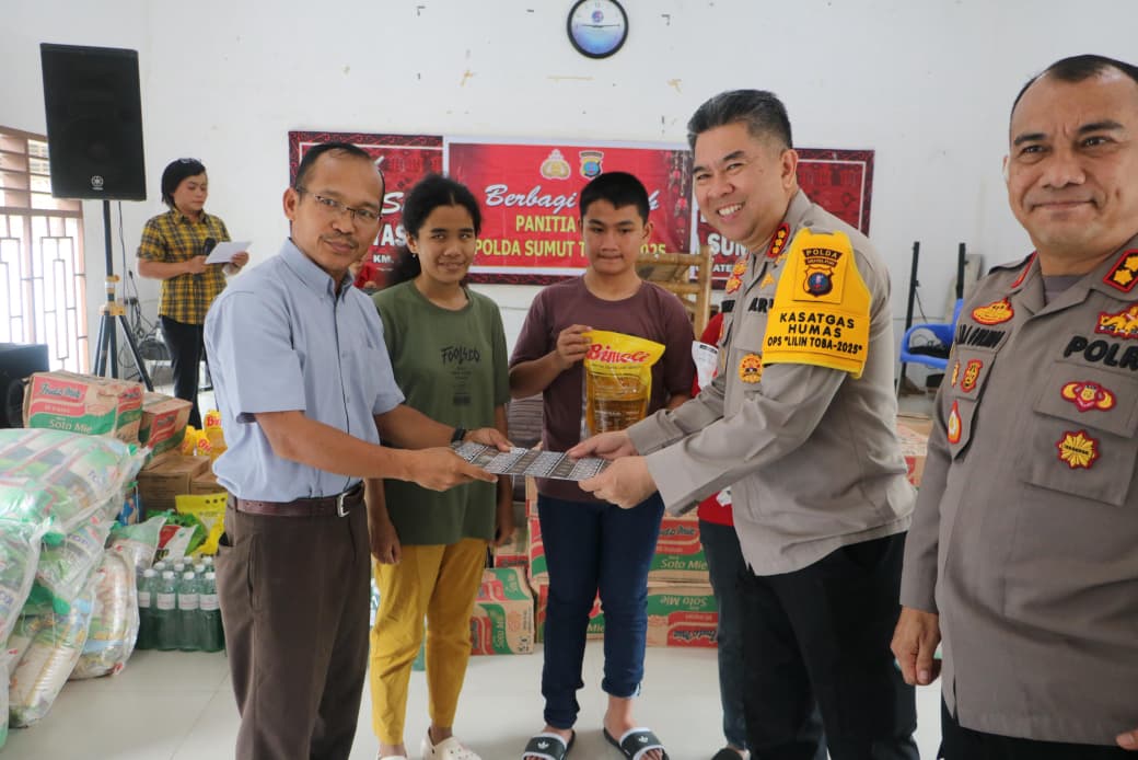 Polda Sumut Gelar Bakti Sosial Natal dan Tahun Baru 2025, Wujud Kepedulian untuk Sesama