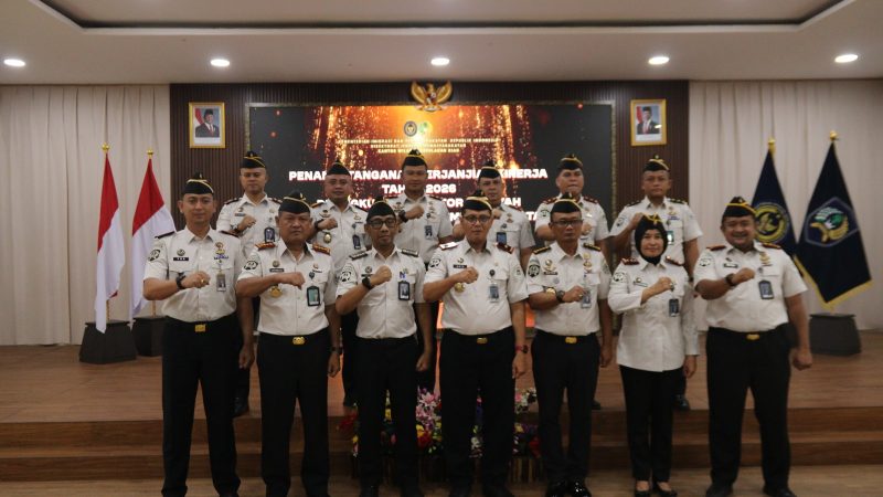 Kepala Rutan Kelas IIA Batam Teken Perjanjian Kinerja Tahun 2026