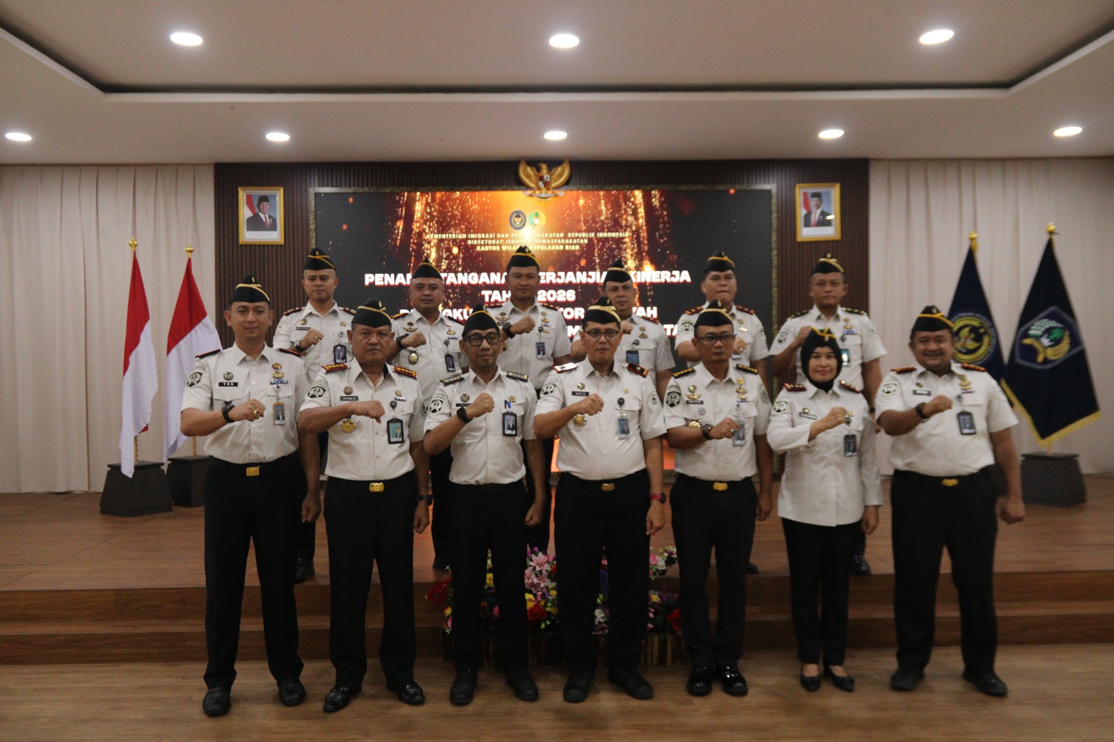 Kepala Rutan Kelas IIA Batam Teken Perjanjian Kinerja Tahun 2026