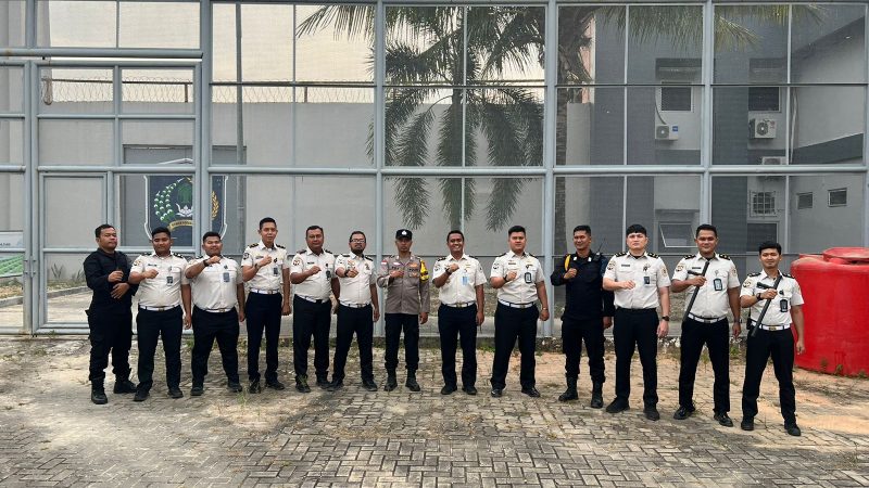 Deteksi Dini Gangguan Kamtib, Ka. KPR Rutan Kelas IIA Batam Ajak Jajaran Laksanakan Kontrol Brandgang