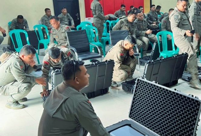 Antisipasi Ancaman Drone, Brimob Sumut Bekali Personel Teknologi Counter UAV