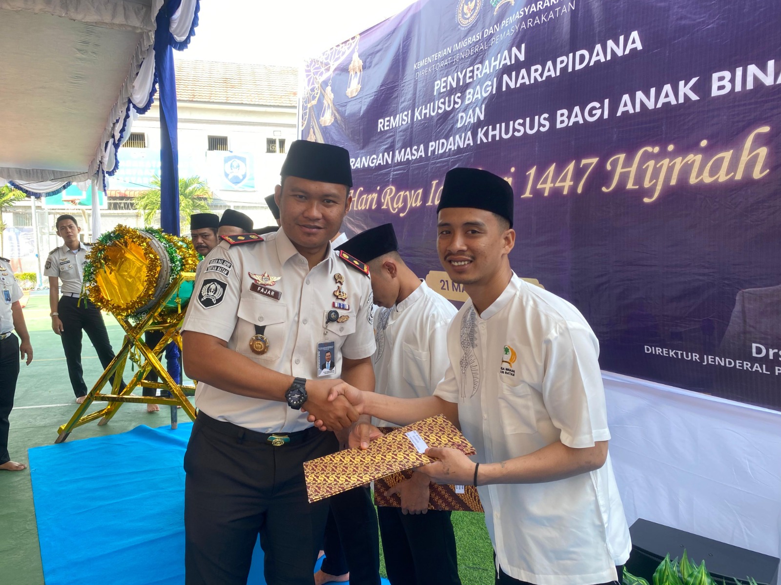241 WARGA BINAAN TERIMA REMISI, 3 ORANG LANGSUNG MENGHIRUP KEBEBASAN