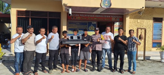 Kurang dari 24 Jam, Polsek Bangun Bekuk Tiga Pelaku Bobol Rumah Polwan