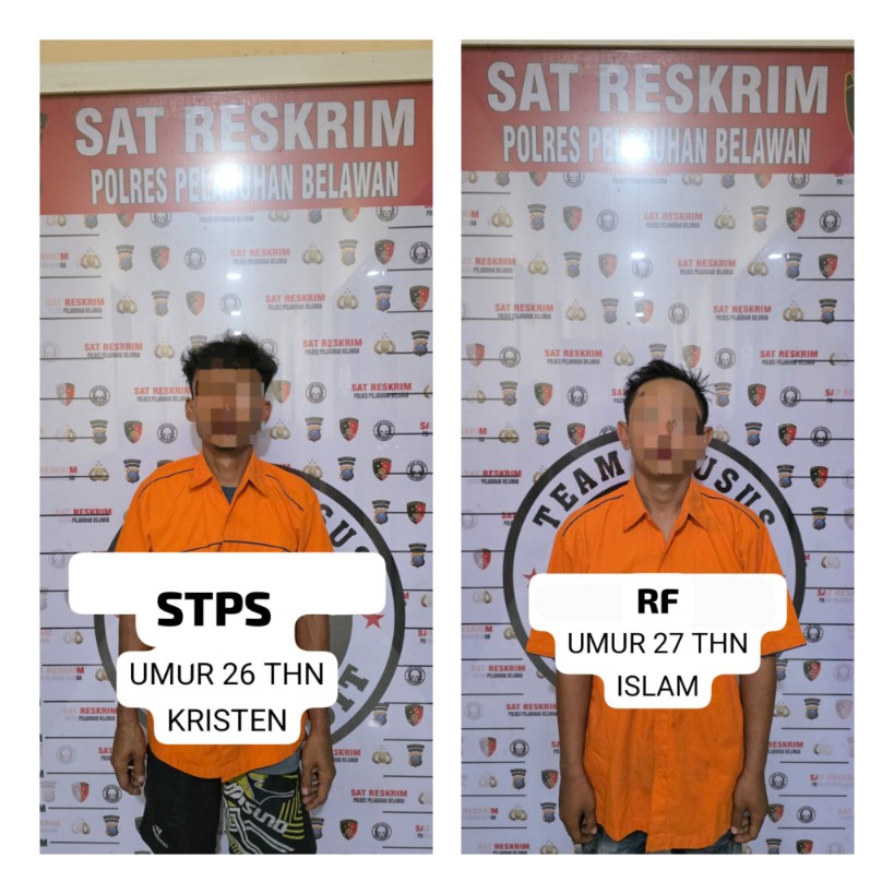 3 Hari Dikejar, Polres Belawan Ringkus Begal Sadis Sopir Tangki, 2 Pelaku Ditangkap