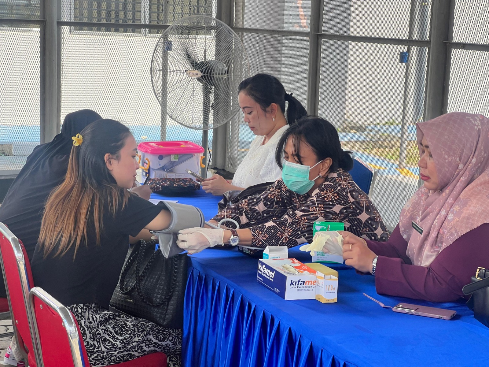 RUTAN BATAM GELAR PEMERIKSAAN KESEHATAN GRATIS BAGI PENGUNJUNG DALAM RANGKA HBP KE-62