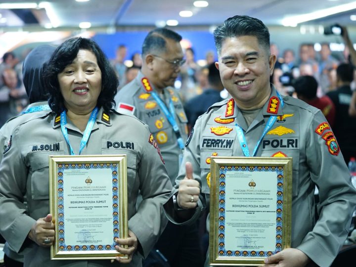 Kombes Pol Ferry Walintukan Bawa Humas Polda Sumut Raih Dua Penghargaan dari Divisi Humas Polri