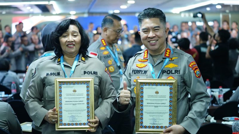 Kombes Pol Ferry Walintukan Bawa Humas Polda Sumut Raih Dua Penghargaan dari Divisi Humas Polri