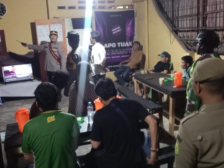 Jelang Dini Hari, Tiga Pilar Polsek Medan Baru Gelar Patroli Gabungan Sisir 15 Ruas Jalan