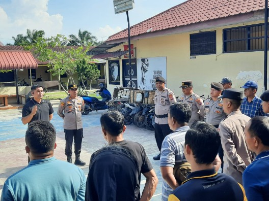 Polres Batu Bara Gerebek Sarang Narkoba, Dua Orang Pelaku Berhasil Diamankan