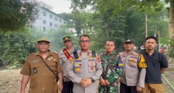 Polres Medan Baru Bersama Tiga Pilar Grebek Sarang Narkoba di Jalan Starban Polonia