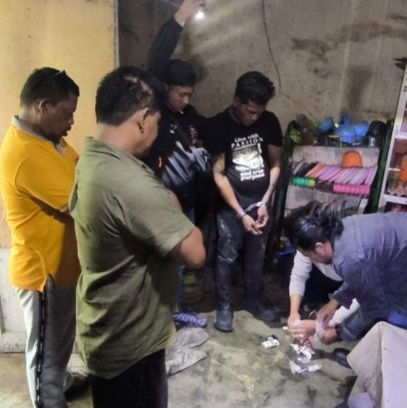 Pengedar Sabu di Karo Ditangkap, Polisi Sita Timbangan hingga 7 Paket Narkoba