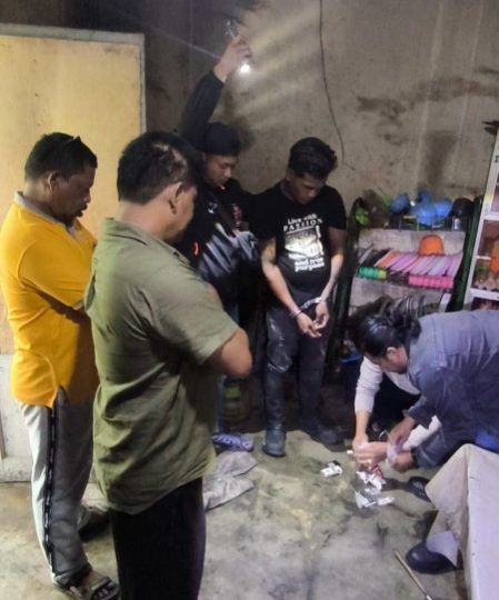 Pengedar Sabu di Karo Ditangkap, Polisi Sita Timbangan hingga 7 Paket Narkoba