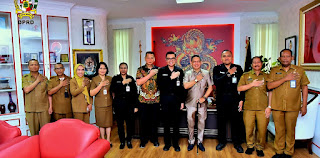 Ketua DPRD Medan Terima Rombongan KKP Serdik Sespimmen Polri