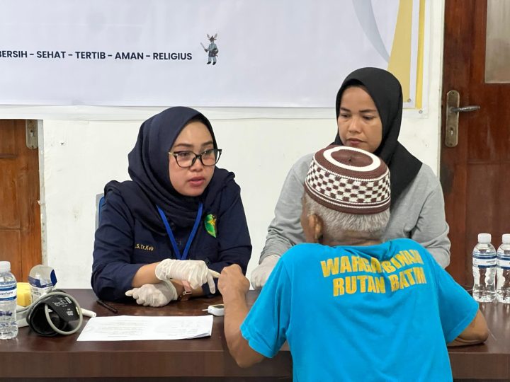 POLRESTA BARELANG DAN RUTAN BATAM GELAR PEMERIKSAAN KESEHATAN GRATIS BAGI WARGA BINAAN