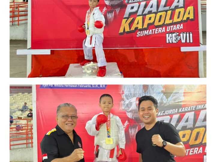 Muhammad Farras Ghaly Juara Festival di Kejurda INKANAS Piala Kapolda Sumut Ke-VII